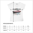 thumbnail image 7 of This Is Mustang Country Women's V-Neck T-shirt Legendary Performance Pink Muscle Car Shelby Mach 1 Boss GT Licensed Tee, 7 of 7