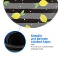 thumbnail image 5 of Disketp Lemon Small Mouse Pad 7.9x7.9 Inches,Washable Round Mousepad For Office Laptop Computer,Non-Slip Rubber Base Mouse Pads For Wireless Mouse, 5 of 9