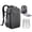 Grey, variant on K&F CONCEPT Waterproof Professional DSLR Camera Backpack, Anti-Camera Case with EVA Anti-Shock Bubble for SLR, Camera Photography Bag with Rain Cover for Travel