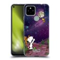 thumbnail image 1 of Head Case Designs Officially Licensed Peanuts Snoopy Space Cowboy Nebula Balloon Woodstock Soft Gel Case Compatible with Google Google Pixel 4a 5G, 1 of 7