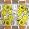 thumbnail image 3 of LOVECASA, Series Sweet, 16-Piece Porcelain Dinnerware Set, Green Dinner Set, Service for 4, 3 of 8