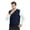 Navy, variant on Toptie Men Business V-Neck Knitted Sweater Vest, Cotton Fit Casual Solid Plain Sleeveless Pullover-Navy-L
