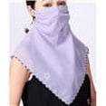 thumbnail image 2 of relayinert Women Summer Chiffon Bandana Cycling Face Neck Protection Sunscreen Printed Breathable Scarf, 2 of 7