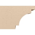 thumbnail image 3 of Ekena Millwork 4"W x 8"H x 12"L Mediterranean Woodgrain TimberThane Rafter Tail, Primed Tan, 3 of 6