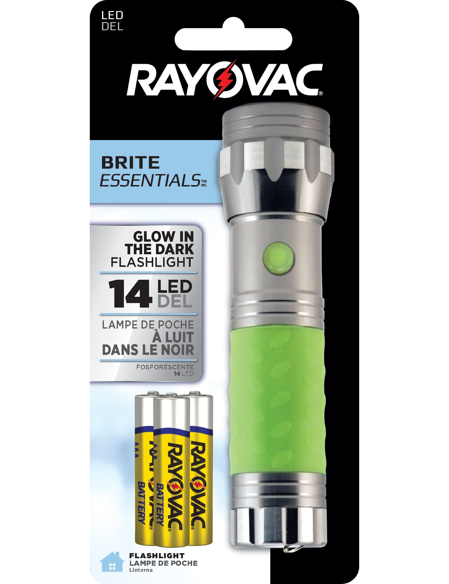 RAYOVAC LED FLASHLIGHTS BOX OF 4! NEW! 