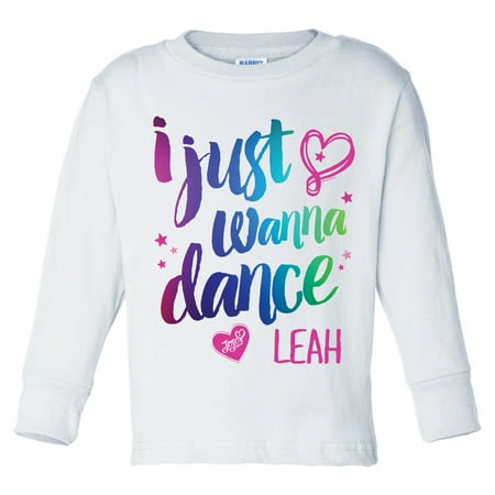 Download I Just Wanna Dance White Long Sleeve Youth T-Shirt ...