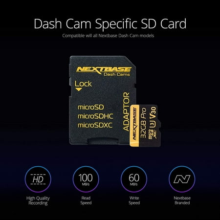 Nextbase - Go Pack 32GB microSDHC UHS-III Memory Card
