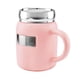 thumbnail image 2 of Paquete con 10 piezas de Taza cerámica tarro con placa metálica rosa 7.5 x 12, 2 of 4