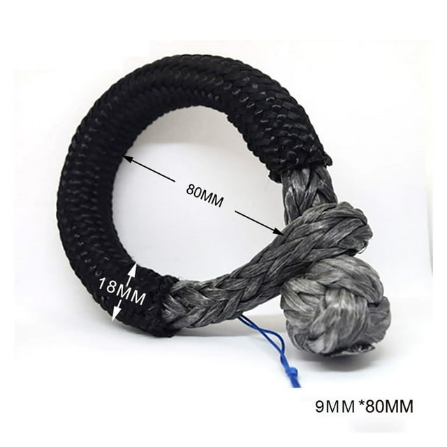 UHMWPE Soft Shackles,ATV Winch Shackle For Auto Parts,Synthetic Winch Cable,Kevlar Rope Shackle ,Easy to Use