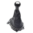 thumbnail image 2 of 5 Speed Manual Gear Shifter Knob Leather Case For Honda Fit For Jazz 2009-2015 Head + Cover, 2 of 10