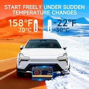 12V 80Ah AGM Car Battery BCI Group 94R H7 800CCA 155RC Deep Cycle Start-Stop Auto Battery