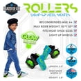 thumbnail image 2 of MADD GEAR Rollers Enfants Roues à Talons Lumineux, 2 of 12