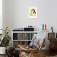 thumbnail image 4 of Art.com Well Dressed Easter Bunny Couple Art Print, White Frame Wall Art, 17" x 23", 4 of 5