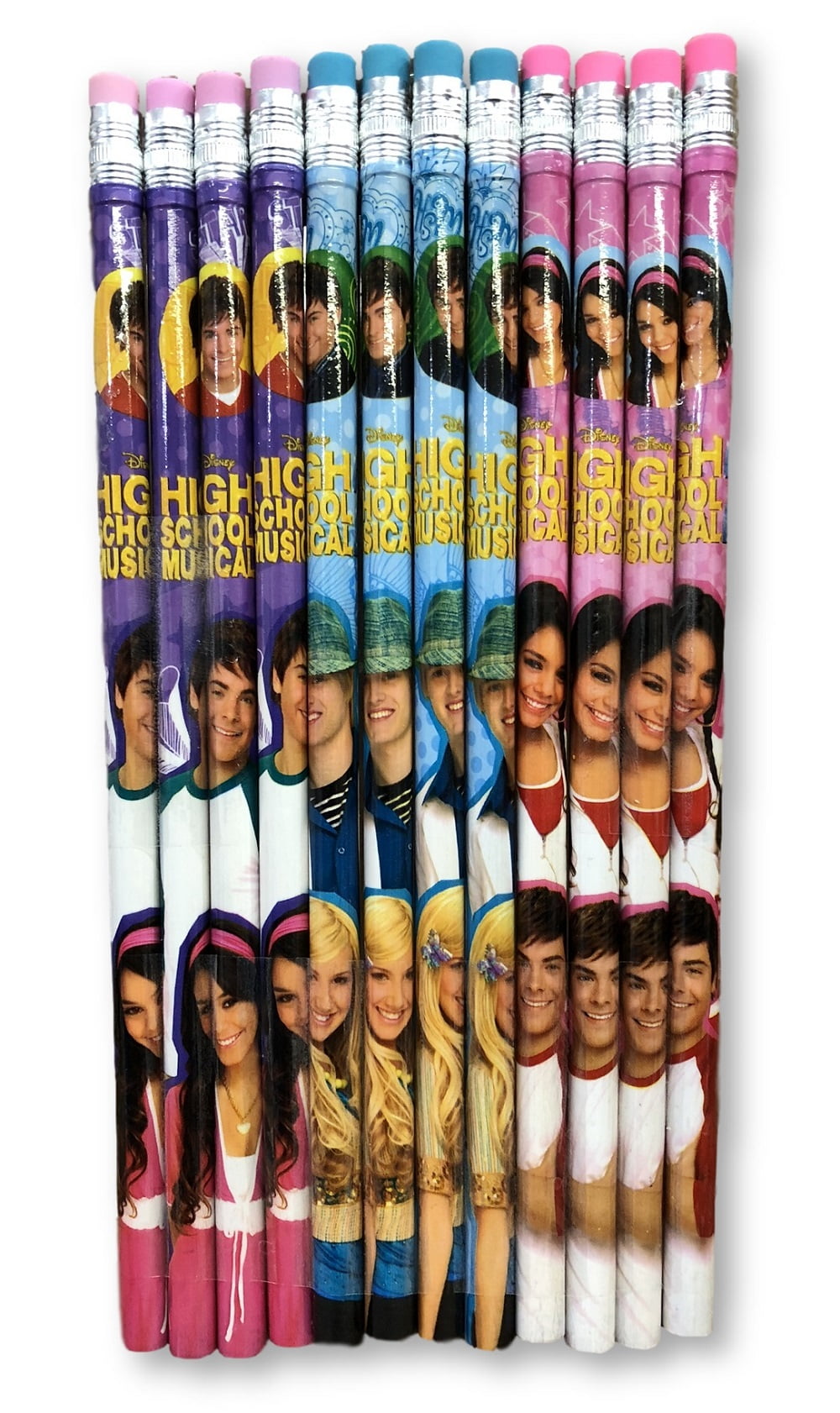 High School Musical Wooden Pencils - 12ct