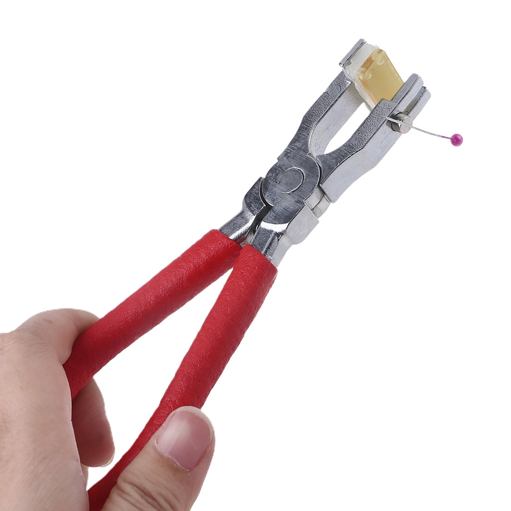 Durable Leather Punch Plier Punch Hole Tool Puncher for Belt Watch Bands Shoe Fabric Paper Working Leathercraft