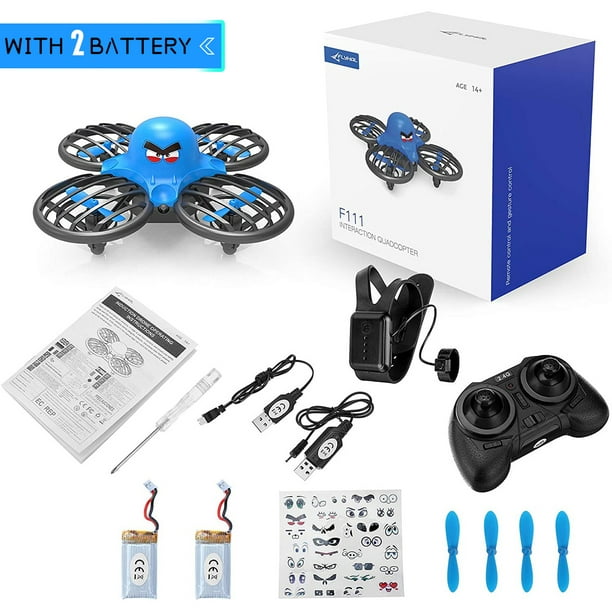 Mini drone pour les enfants, drone de contrôle gestuel, drones à