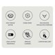 thumbnail image 2 of Type A Long Handle Electric Spin Brush Cordless Shower Scrubber With 9 Replacement Heads, 2 of 5