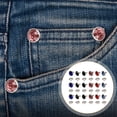 thumbnail image 3 of KAKOWELY 120Pcs 8mm Crystal Rivets Rhinestone Rivets Studs for Leather Craft DIY Making,0.31"X0.31"X0.31", 3 of 5