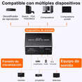 thumbnail image 2 of Hdmi Extractor De Audio Divisor Óptico Spdif Coaxial 3.5mm, 2 of 5