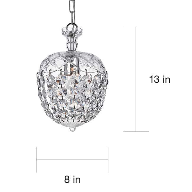 HomeRoots Lighting Paris Crystal Chandelier - 293121