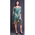 thumbnail image 4 of Phagun Beach Kaftan Bikini Cover up Women Midi Dress Short Caftan-XL-3X, 4 of 6