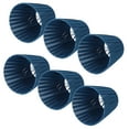 thumbnail image 3 of 6PCS Modern Simple Lampshade Cloth Lampshade for Crystal Clip On Chandelier Wall Lamp Blue, 3 of 14