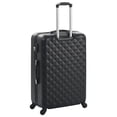 thumbnail image 3 of vidaXL Ensemble de Valises Rigides sur Roulettes 3 Pcs Noir ABS, 3 of 5