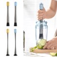 thumbnail image 1 of Lubelski Ice Pounder Lemon Hammer Rust Resistant Comfortable Grip Stainless Steel Drink Stirring Stick for Crushing Ice Making, 1 of 8