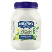 Hellmann's Plant Based Mayo Vegan Dressing & Spread, 24 oz