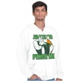 thumbnail image 3 of Popeye St Paddys Try To Pinch Me Zip Up Hoodie Men's Women's Brisco Brands M, 3 of 6