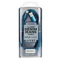 thumbnail image 3 of Liquipel Powertek Denim 6' USB-A to USB-C Cable, Blue, 3 of 7