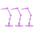 thumbnail image 1 of Action Figure Stand, Durable Plastic Material, Excellent Stability Versatile Set, 10PCS Holder Bases for 6 Inch Dolls, 1 of 8