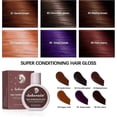 thumbnail image 2 of Hair Gloss - Super Conditioning Hair Gloss Chocolate Gleam for Natural Medium to Dark Brown Hair Rinse Out Semi-Permanent Hair Gloss Enhances Colour, 2 of 5
