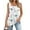 Blue Flower, variant on Women's Sleeveless Soft Square Neck Pleated Tank Tops 2025 Fashion Summer Tunic Top for Leggings