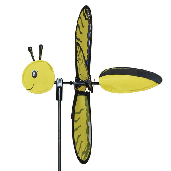 Premier Kites Petite Spinner Swallowtail – Whimsical Wind Spinner for Yard & Garden, Durable Weather-Resistant Fabric, Easy to Assemble, Outdoor Decor for Patios, Lawns, Yards, and More