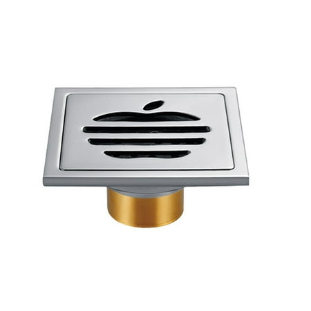 

Stainless Steel Shower Drain with Strainer Filter Square Shower Drain Odor Proof Floor Drain for Bathrooms