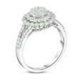 thumbnail image 2 of Diamaison 1 Cttw Natural White Diamond Cluster Ring for Adult in 14Kw Gold, 2 of 2