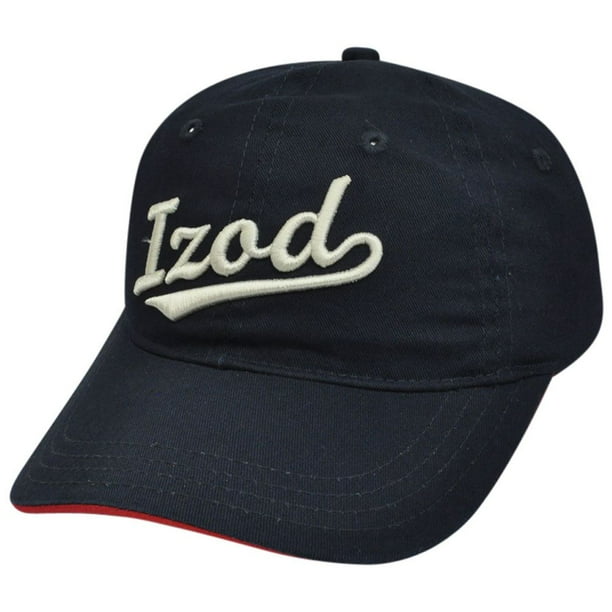 IZOD IZOD Clothes Brand Classic Script Logo Garment Wash Sun Buckle