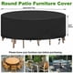 thumbnail image 3 of Protector de juego de comedor para exterior, fundas para muebles de patio, funda impermeable para mesa de exterior, funda universal para muebles de jardín, juego de comedor de mesa redonda de 230 x, 3 of 5