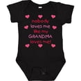 thumbnail image 3 of Inktastic Nobody Loves Me Like My Grandma Loves Me Girls Baby Bodysuit, 3 of 5