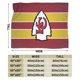 thumbnail image 2 of Manta de microfibra ultrasuave de los Kansas City Chiefs. Manta de microfibra de lujo para todas las estaciones, cálida para ropa de cama, sofá y viajes., 2 of 5