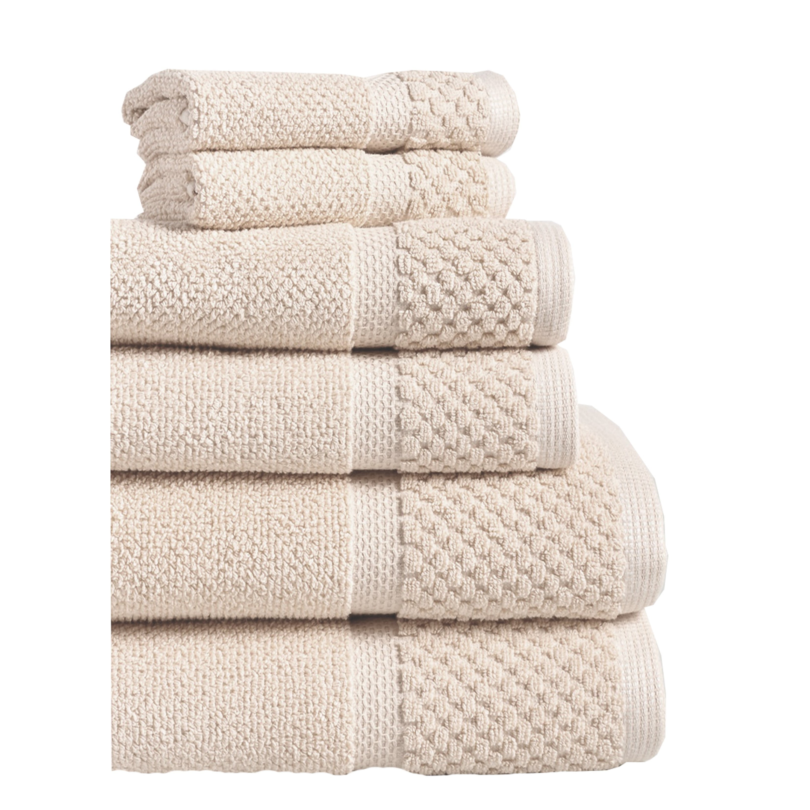 Lintex Linens Diplomat 6-Piece Turkish Cotton Towel Set by Espalma Seafoam