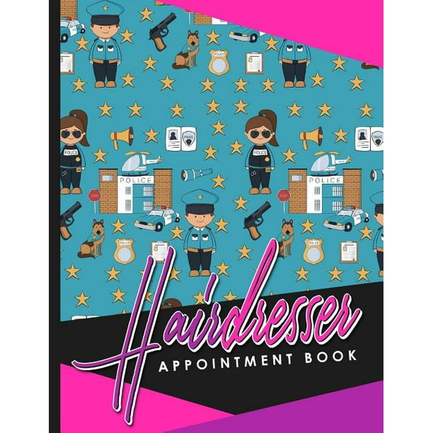 Hairdresser Appointment Book 7 Columns Appointment Agenda, Appointment