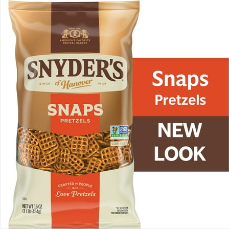 Snyder's of Hanover Snaps Pretzels, 16 oz Bag