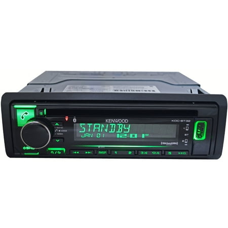 - Kenwood KDC-BT32 CD MP3 USB Bluetooth Pandora iPhone Car Stereo + FREE AUX Cable