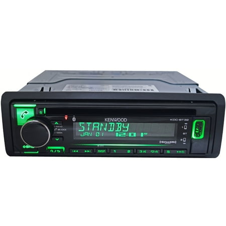 Kenwood KDC-BT32 CD MP3 USB Bluetooth Pandora iPhone Car Stereo + FREE AUX (Best Kenwood Car Stereo 2019)