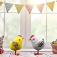 thumbnail image 3 of The The The Chicks Garden 2PC Moss Furry On Of Chicks Table At Stand Easter Home Decor Large Gnomes Garden Decorations, 3 of 5