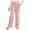Pink, variant on WOYY Toddler Girl's Sleepwear Bottoms Homewear Pajama Pants Elastic Waist Loose Slacks