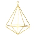 thumbnail image 1 of Contenedor con soporte para flores de 7,5*7,5*10,5 cm (A2) dorado, 1 of 14
