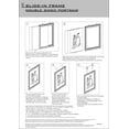 thumbnail image 6 of M&T Displays Double Sided Slide In Frame, Black 8.5x11 Inch Poster Holder 1" Aluminum Profile Side Loading Easy Change Mitered Corner with Anti Glare PET Cover (10 pack), 6 of 8